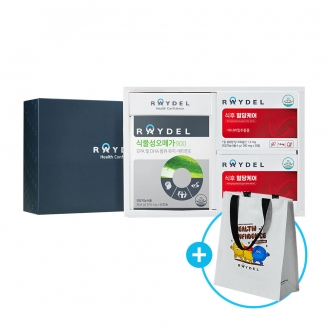 레이델 식후 혈당케어 30정 6박스 + 식물성오메가900 60캡슐 1박스 선물세트