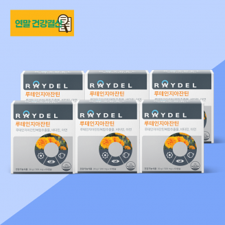 [2025 연말 건강결산] 레이델 루테인지아잔틴 60캡슐｜6박스 12개월분