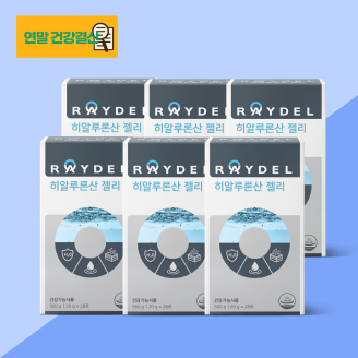 [2025 연말 건강결산] 레이델 히알루론산젤리 28포 6박스 24주분｜피부보습