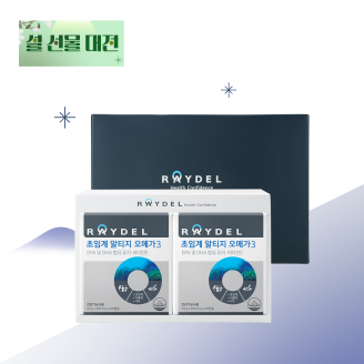 [2026 설 선물대전] 레이델 초임계 알티지 오메가3 (60캡슐)｜2박스 식물성원료