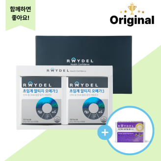 [Original] 레이델 초임계 알티지 오메가3 60캡슐 2박스