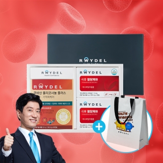 레이델 쿠바산 폴리코사놀 플러스 인지력&middot;기억력케어 60캡슐 + 식후 혈당케어 30정 6박스 선물세트