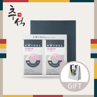 [추석선물] 레이델 어린콜라겐 30포 2박스 1개월분｜저분자피쉬콜라겐 일반식품