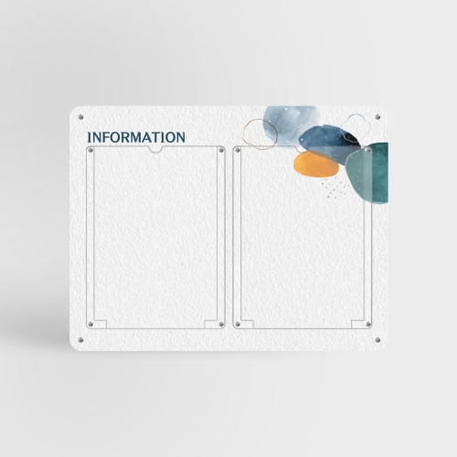 아크릴 게시판 2구 A3 세로형