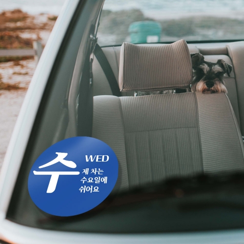 5부제 주차스티커 요일제 30장 묶음상품