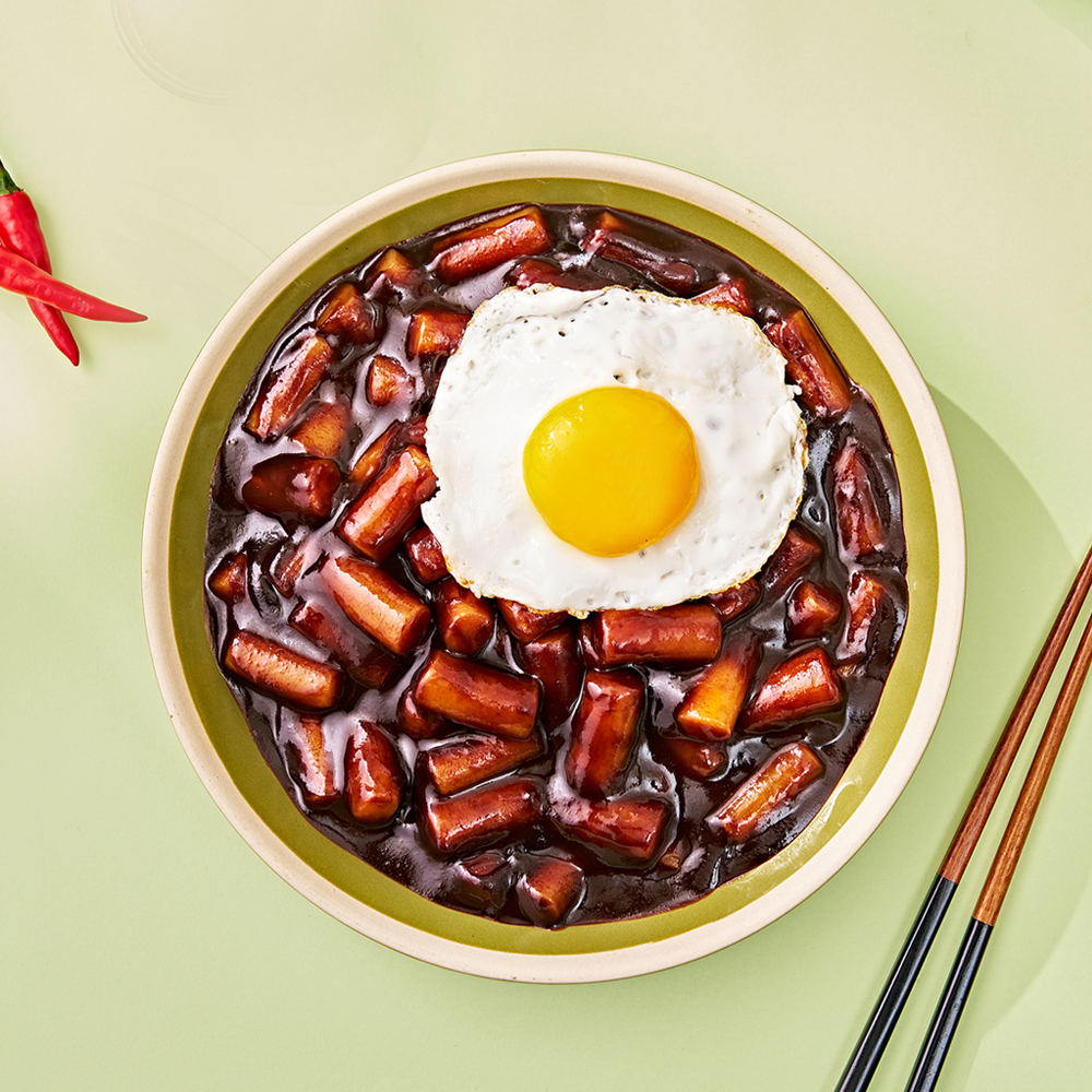 국떡 컵볶이 매콤짜장