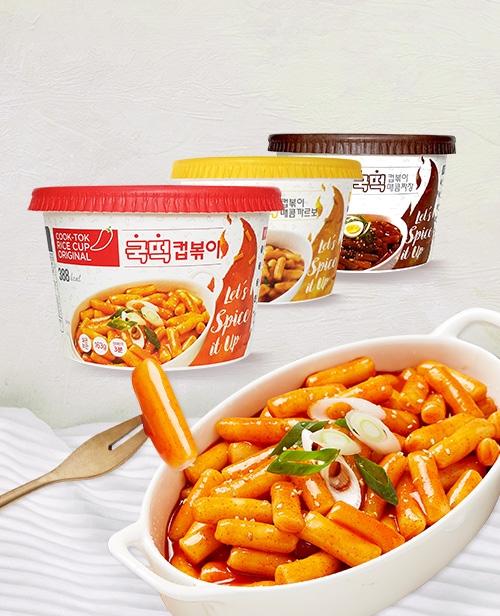 국떡 컵볶이 선물박스 6EA (3가지맛)