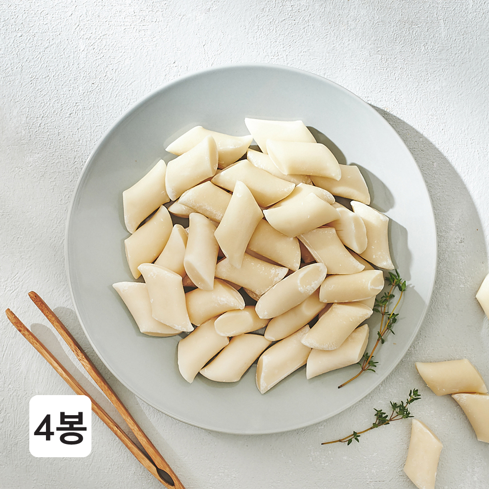 찰떡볶이 알알이 떡 1kg, 4봉