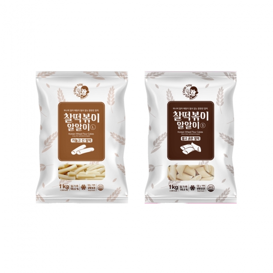 찰떡볶이 알알이 떡 1kg, 4봉