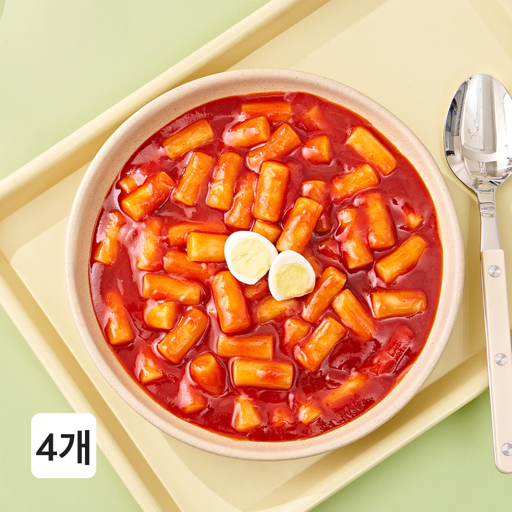 국떡 컵볶이 4개 세트