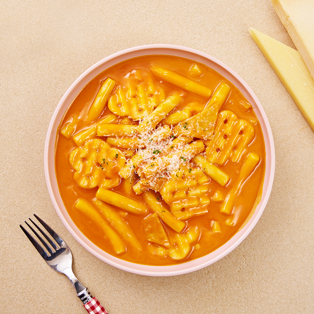 국떡 로제 떡볶이