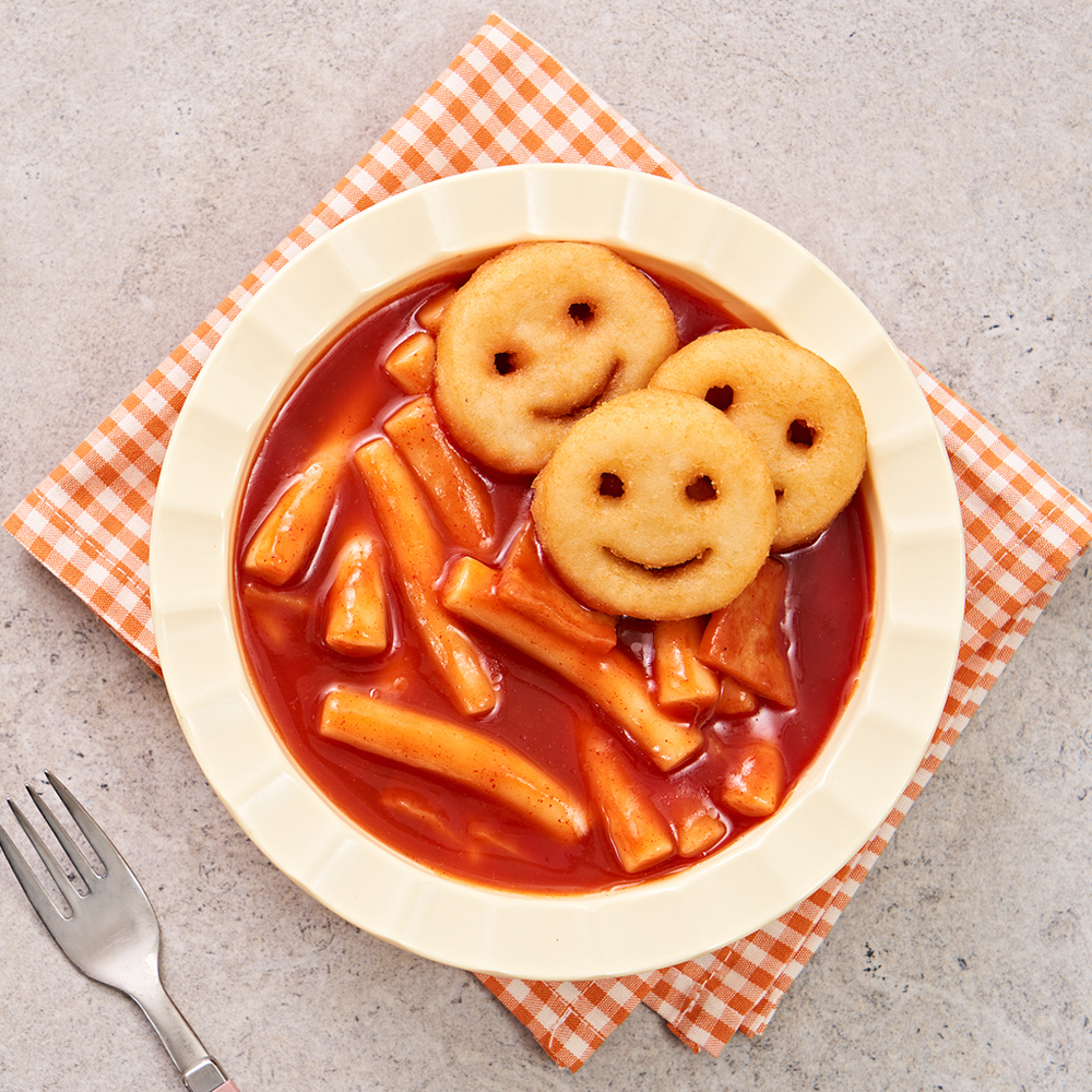 국떡 스마일감자 떡볶이