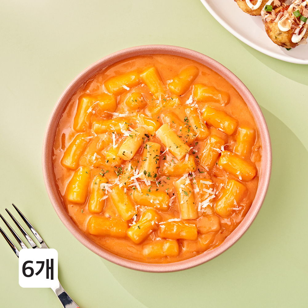 국떡 컵볶이 6개 골라담기 오리지널 까르보 짜장