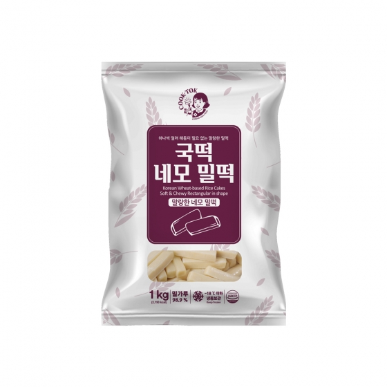 국떡 네모 밀떡 1kg