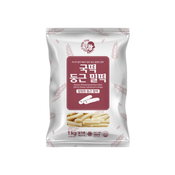 국떡 둥근 밀떡 1kg