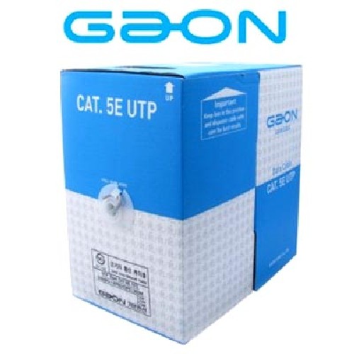 UTP(LAN) CABLE CAT 5E/랜선/24AWG/난연PVC 가온