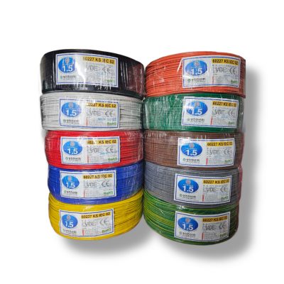 60227 KS IEC 06 (VSF전선) 0.75SQ (mm²) 60227 KS IEC 06 (VSF전선) 0.75SQ (mm²)