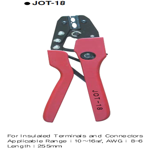 PG 압착공구 압착툴 압착기 JOT-18 10SQ 16SQ용 전오전기 JEONO