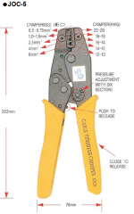 펜홀단자 압착공구 압착툴 압착기 JOC-5/6/8/9용 전오전기 JEONO