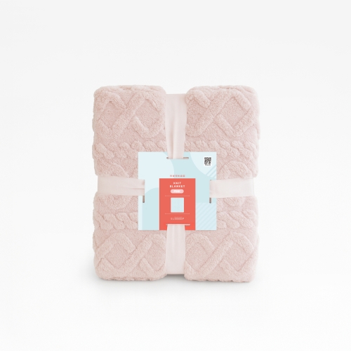 라떼 니트 블랭킷