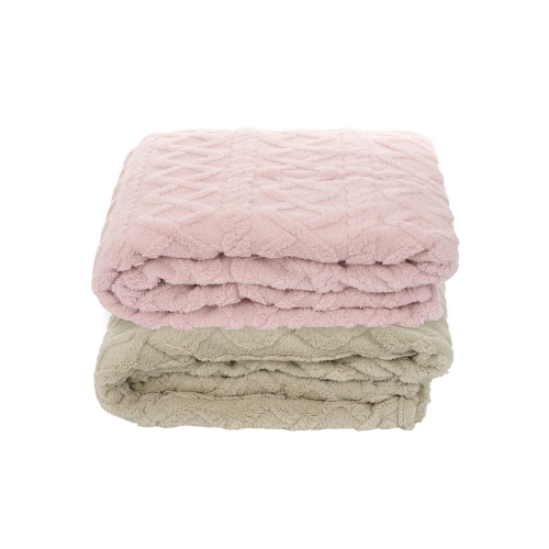 라떼 니트 블랭킷