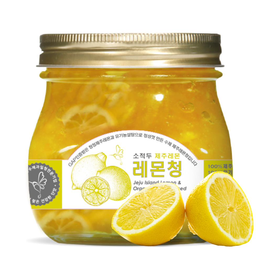 [2026년 햇레몬] 소적두 제주레몬청 560g(병)