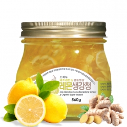 [다음 햇레몬에 만나요] 레몬생강청 560g(병)