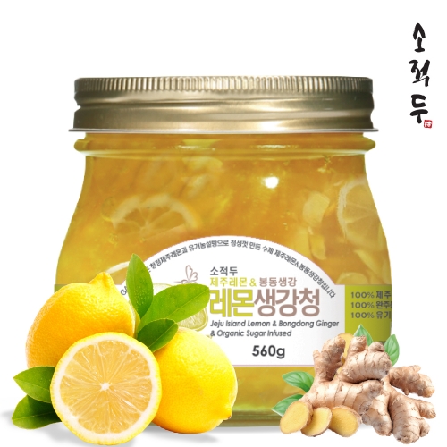 레몬생강청 560g (병)