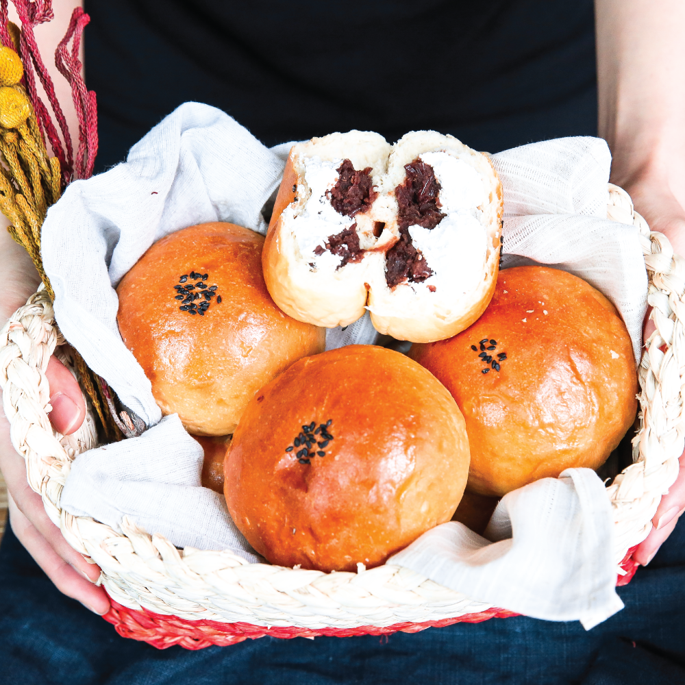 소적두 유기농밀 단팥크림빵 95g 6개입 세트