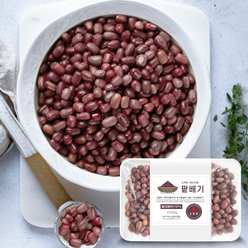 소적두 국산 삶은 팥배기 200g