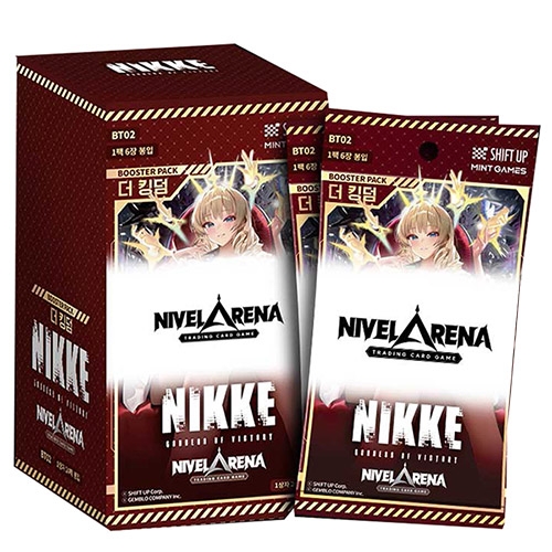 승리의여신 니케TCG 니케 니벨아레나 부스터팩 BT02 더 킹덤 - 더킹덤 프로모팩 증정