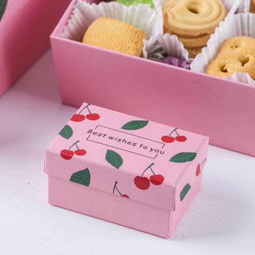 과일패턴 고급 싸바리 선물상자 체리 3종