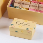 과일패턴 고급 싸바리 선물상자 파인애플 3종