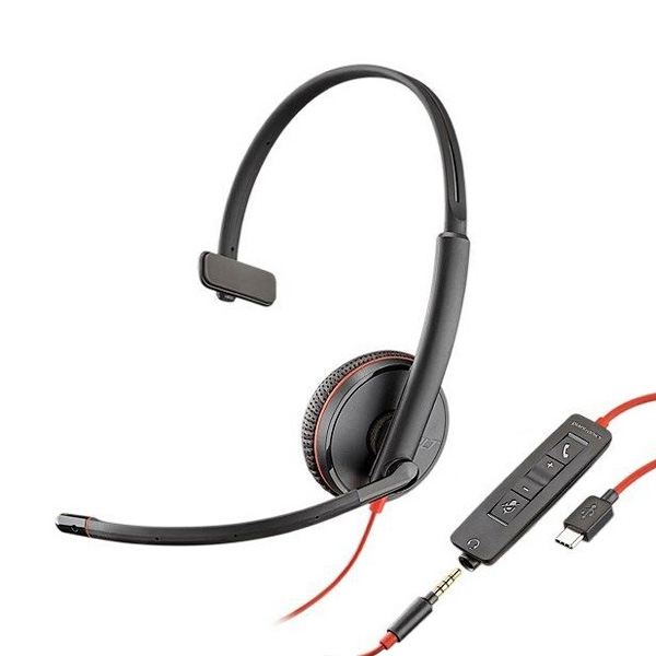 [Poly] 플랜트로닉스 UC용 헤드셋 Plantronics Blackwire C3215 USB-A