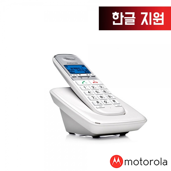 모토로라 무선전화기 S3001A 화이트