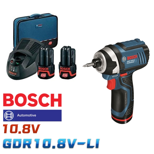 보쉬 GDR10.8V-LI 충전 임팩 드라이버