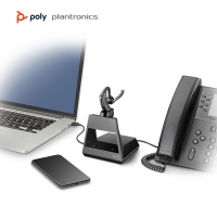 [Poly] 플랜트로닉스 Hybrid 오피스용 무선이어폰 Plantronics Voyager 5200 Office USB-A 2way