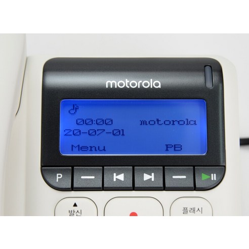 모토로라 자동 녹음 응답 유선 전화기 CT511RA