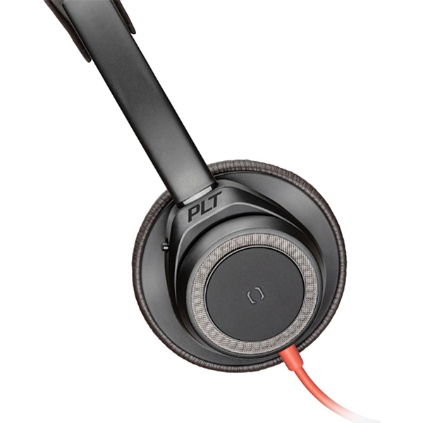 [Poly] 플랜트로닉스 Blackwire C7225 USB-A(Black) (Blackwire C725 대체) 블루투스 상담용 헤드폰