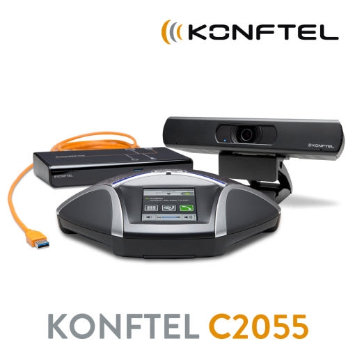 KONFTEL C2055  CAM20 + 55 + HUB  넓은 화면, 고화질 온라인회의 영상장비