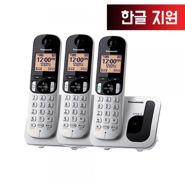 파나소닉 무선전화기 KX-TGC210 (본품 3대 구성 할인)