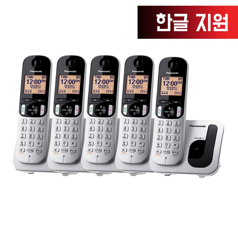 파나소닉 무선전화기 KX-TGC210 (본품 5대 구성 할인)