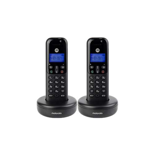 모토로라 디지털 무선전화기 T501A+ 블랙 2EA 핸즈프리 증설제품