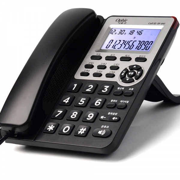 유선전화기 사무실 삼성,LG키폰호환 발신자표시 통화 벨음량조절 OP-840