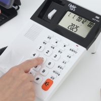 오빌 고급 유선전화기 발신자표시 삼성/LG키폰호환 OP-820 블랙