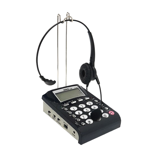 오빌 헤드셋전화기 HP-102A 발신자표시/콜센터 블랙 KN-800N 호환가능