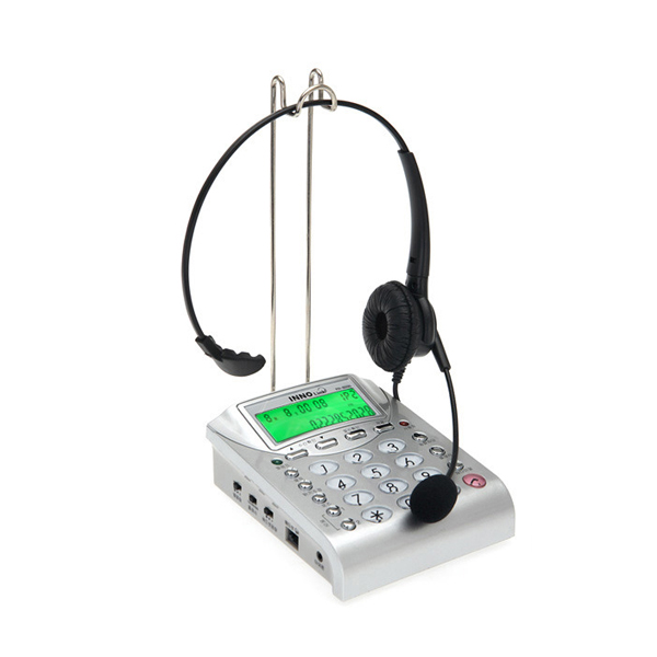 오빌 헤드셋전화기 HP-102A 발신자표시/콜센터 화이트 KN-800N 호환가능