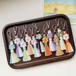 마크라메 전통 매듭 키링 가방고리