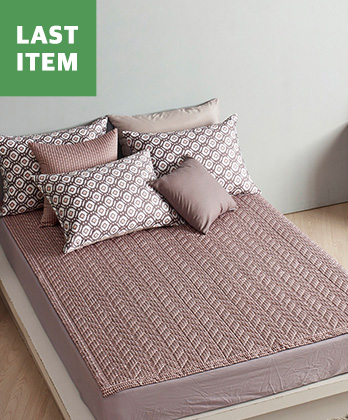 테드 항균순면 누빔패드 (코랄)