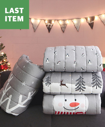 프리미엄나노화이바 크리스마스 DTP러그겸패드